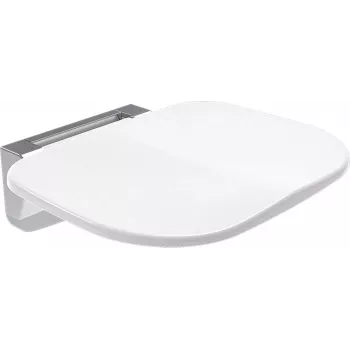 DEANTE Kokkupandav seinapingi - valge, kandevõime 150 kg, ABS-plast ja alumiinium