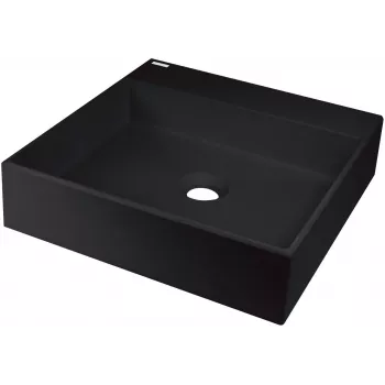 DEANTE Graniidist Töötasapinna Valamu Segistiauguga - 400x400 mm - Beež