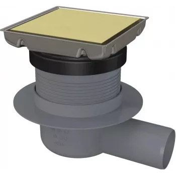 DEANTE Point Drain - Reversible 100x100 mm roostevabast terasest dušiäravool
