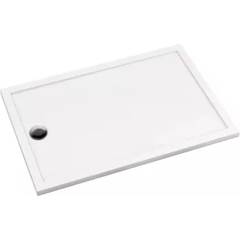 DEANTE Ristkülikukujuline Akrüülist Dušialus 100x80 cm Valge