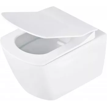 DEANTE President seeria servadeta ripp-WC-pott valge keraamika