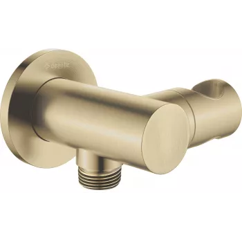 DEANTE Round Angled Connector with Handset Holder - Must