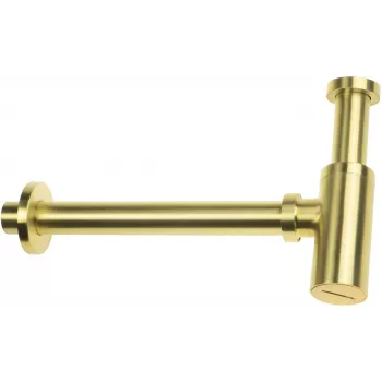 DEANTE Ümmargune Valamu Sifoon Pudellõks Messing Kroom G 1 1/4 inch 32 mm