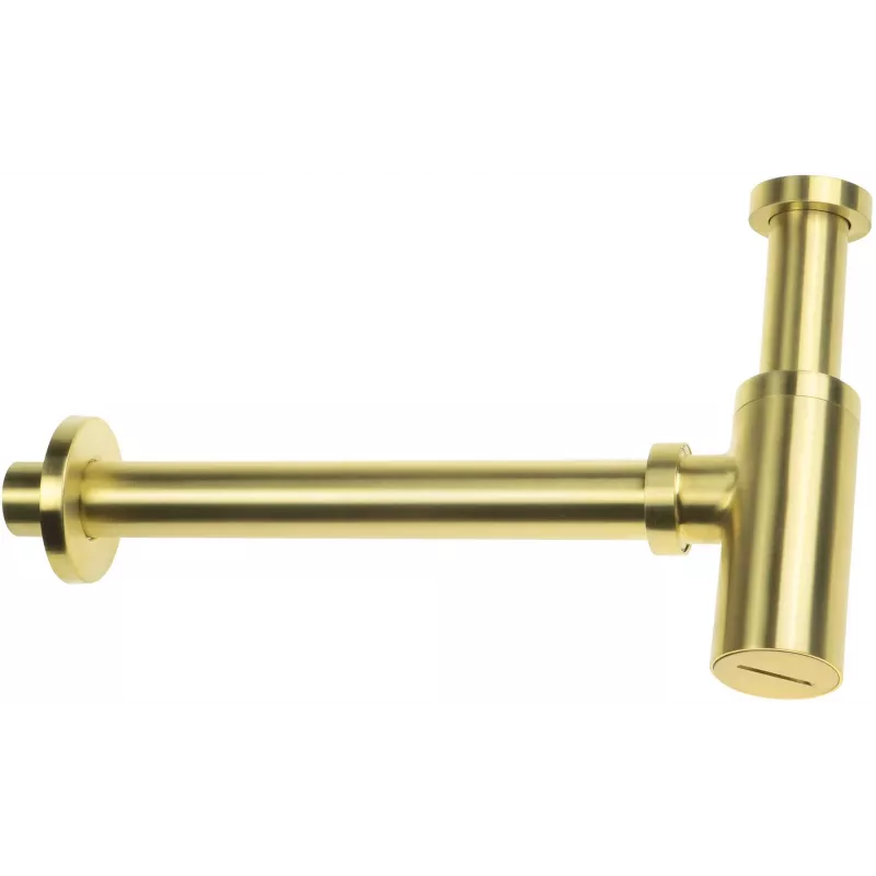 DEANTE Ümmargune Valamu Sifoon Pudellõks Messing Kroom G 1 1/4 inch 32 mm