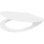 DEANTE Slim Soft-Close Toilet Seat - Duroplast, White, D-Shape, Quick Release