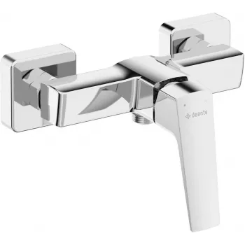 DEANTE Wall-Mounted Shower Mixer Chrome Single Lever Brass