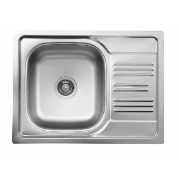 DEANTE ZEX 011A 1-kraaniga graniitkomposiitvalamu äravooluga, Onüksmust, 620x500 mm