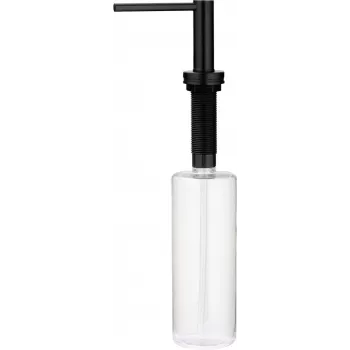 DEANTE ZZZ N0DD Nõudepesuvahendi dosaator käsnaga, 385 ml, hall/must, libisemiskindel põhi, ühe käega pump