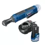 DEDRA juhtmeta nurkmutterkeeraja 12V 3/8 inch 1x2.0Ah