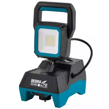 DEDRA TRAADITA ÜLEVAATUSLAMP 1600LM 18V 0*AH SAS+ALL