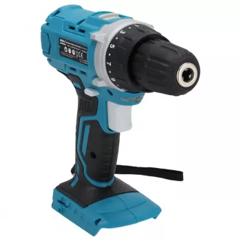 DEDRA DED7040 18V juhtmeta löökpuur, 50 Nm pöördemoment, 13 mm metallpadrun, LED-tuli
