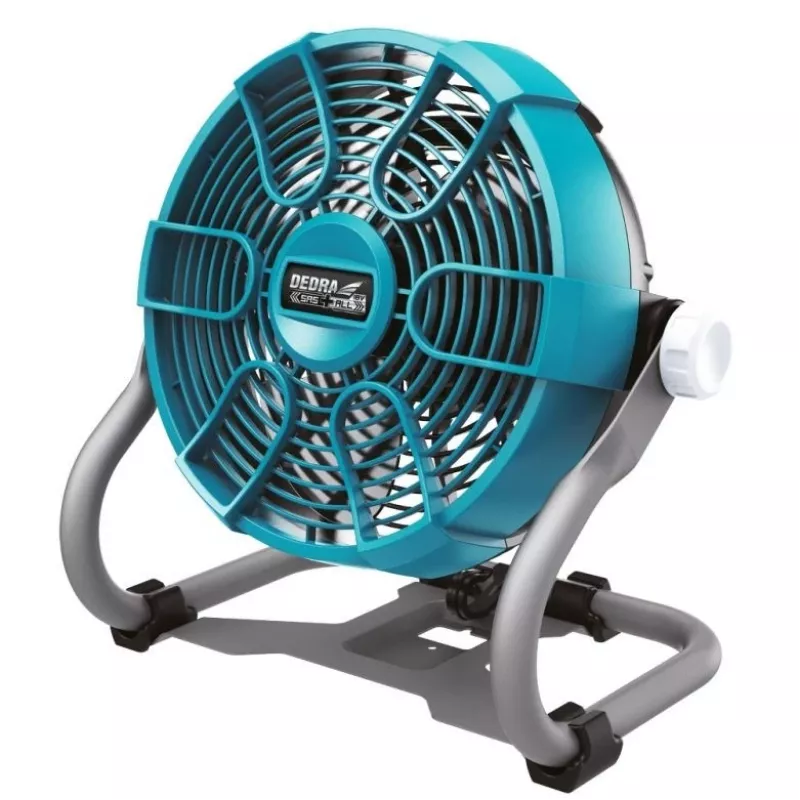 DEDRA DED7074 18V akutoitel ventilaator 230mm 3-käiguline koos riputuskonksu ja statiivikinnitusega
