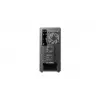 Deepcool CC550 4F Mid Tower korpus, 4x 120mm LED ventilaatorit, karastatud klaas, must