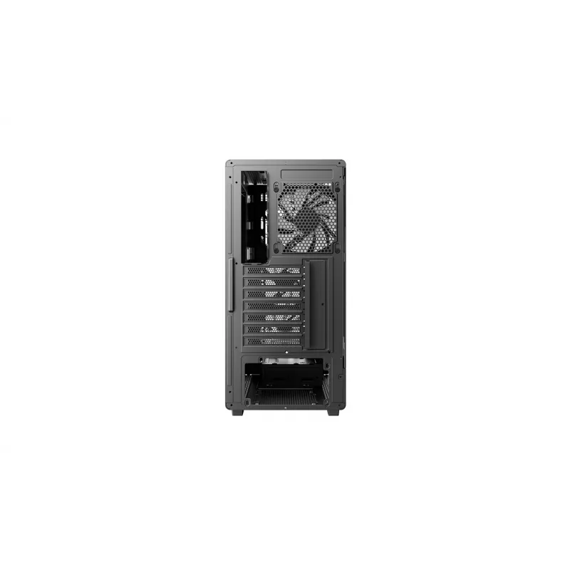 Deepcool CC550 4F Mid Tower korpus, 4x 120mm LED ventilaatorit, karastatud klaas, must