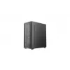 Deepcool CC550 4F Mid Tower korpus, 4x 120mm LED ventilaatorit, karastatud klaas, must
