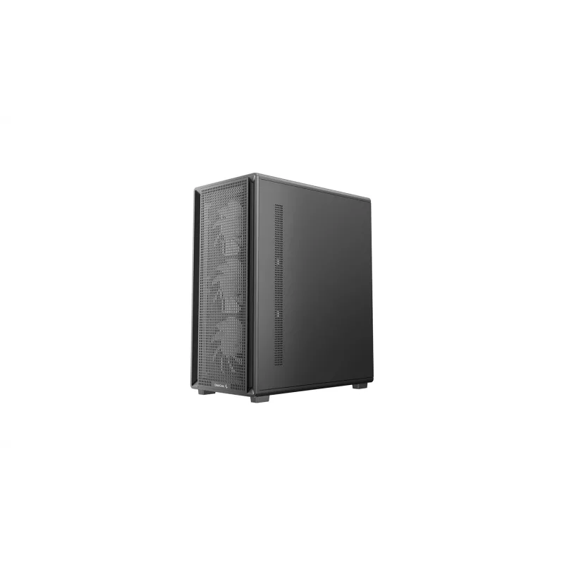 Deepcool CC550 4F Mid Tower korpus, 4x 120mm LED ventilaatorit, karastatud klaas, must