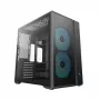 Deepcool CG590 MESH 2F keskmise torniga korpus - must, karastatud klaas, 2x120mm ventilaatorid