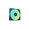 Deepcool FD12 ARGB V2 120mm PWM korpusventilaator - must