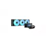 Deepcool LT360 VISION ARGB 360mm vedelikjahuti, must, ARGB, Intel ja AMD, 3x120mm PWM ventilaatorid