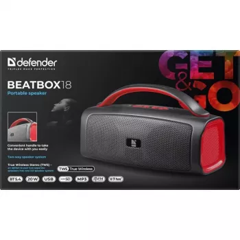 Defender Beatbox 18 20W Bluetooth kõlar