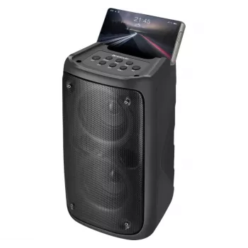 Defender Boomer 20 Bluetooth kõlar 20W valgusega, FM, USB, AUX, mikrofon