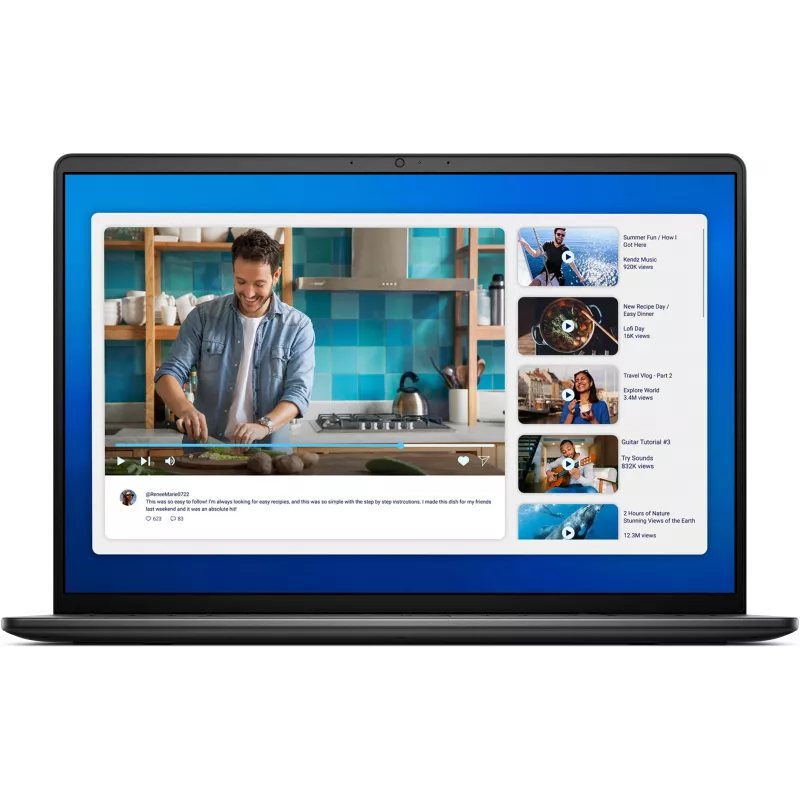 Dell 16 DC16250 C5-120U 8GB Sülearvuti