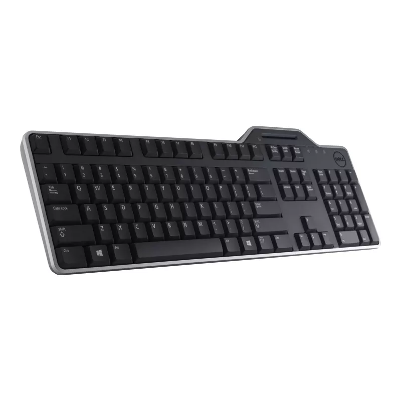 Dell KB813 Smartcard Keyboard - USB - AZERTY - Must