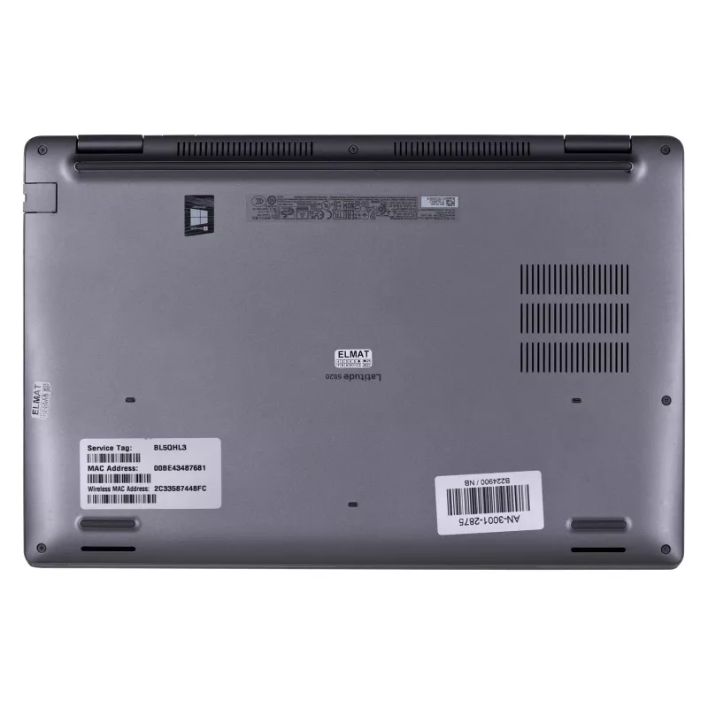 Dell Latitude 5520 15.6 tolli FHD puutetundlik sülearvuti, Intel Core i5-1145G7, 16GB RAM, 512GB SSD, Windows 11 Pro, US QWERTY, kasutatud