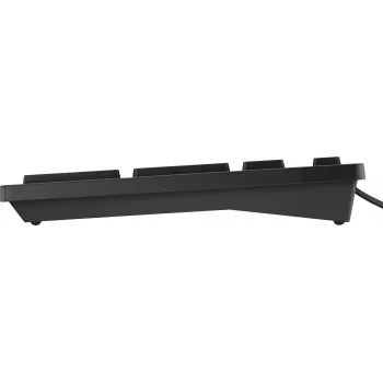 DELL NT96Y Juhtmega USB Klaviatuur Taani Paigutus QWERTY Must