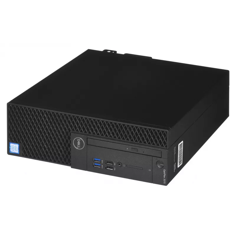 DELL OptiPlex 3070 SFF lauaarvuti - Intel Core i3-8100, 8GB RAM, 256GB SSD, Windows 11 Pro (kasutatud)