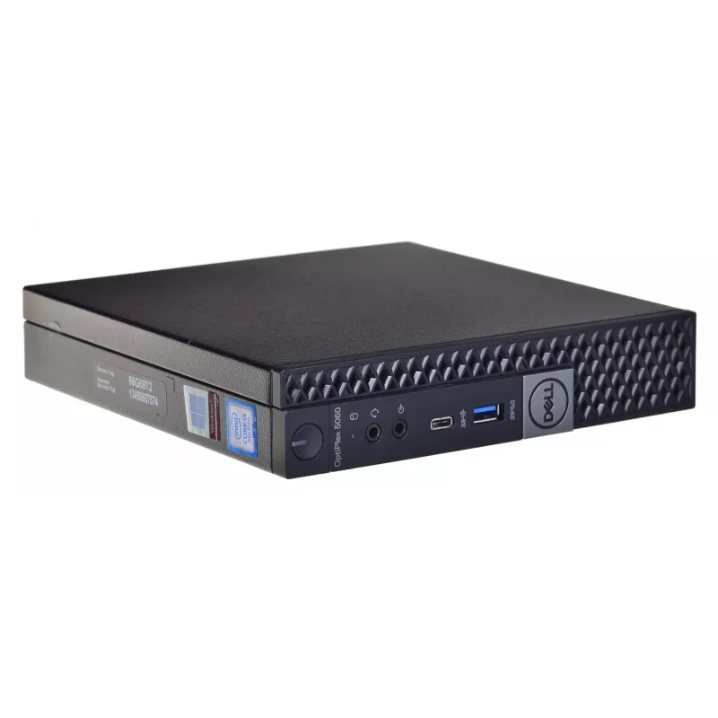 DELL OptiPlex 5060 Micro i3-8100T 8GB 256GB SSD mikro SFF Win11 Pro kasutatud