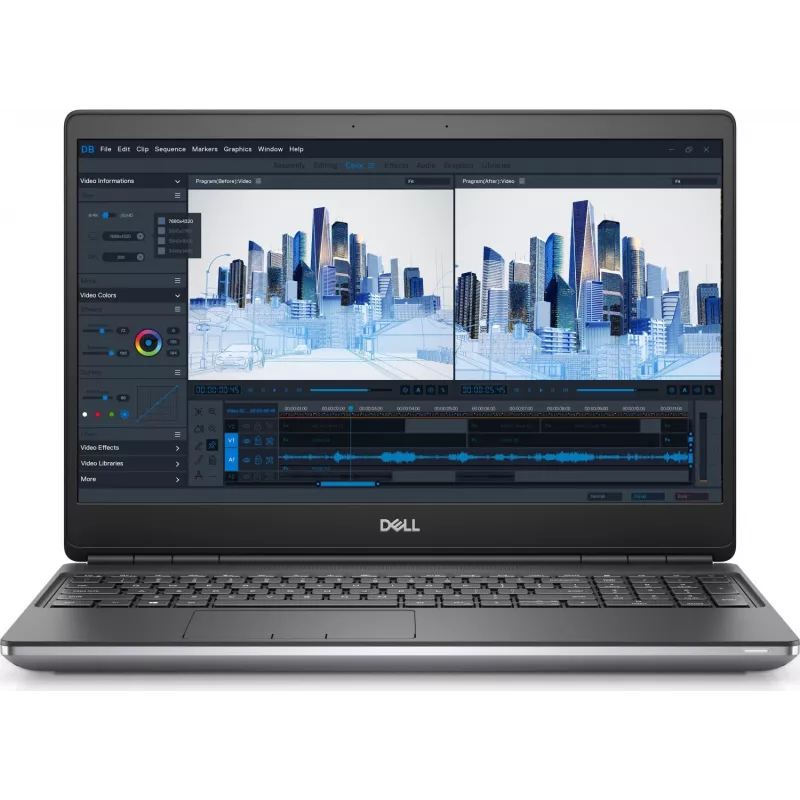 Dell Precision 7560 sülearvuti, Intel Core i5, 64GB RAM, SSD, 15.6 inch FHD