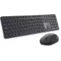 Dell Pro 7 Slim Keyboard and Mouse - KM7 - AZERTY - Titan Gray