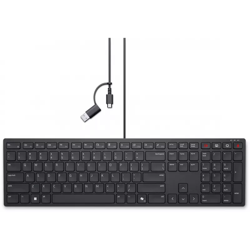 Dell Pro Silent Wired Collaboration Keyboard