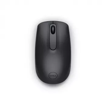 Dell WM118 juhtmevaba optiline hiir - 2,4 GHz - must