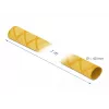 Delock 19605 Kuumakahanenuvtoru, X-mustriga libisemiskindel, 1 m x 40 mm, kollane