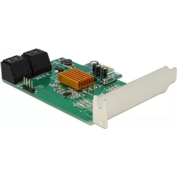 DeLOCK 4-porti SATA 6Gb/s PCIe 2.0 x1 kontrollerkaart Marvell 88SE9215-ga