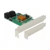DeLOCK 4-porti SATA 6Gb/s PCIe 2.0 x1 kontrollerkaart Marvell 88SE9215-ga