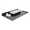 Delock 43350 19-tolline 2U rack mount fiiberoptiline splice-karp, 96 kiudu, LC Duplex, must