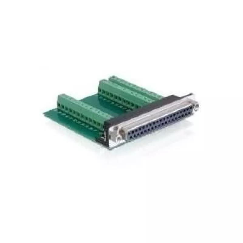 Delock adapter D-Sub 37-pin emane klemmliistule 65319
