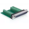 Delock adapter D-Sub 37-pin emane klemmliistule 65319