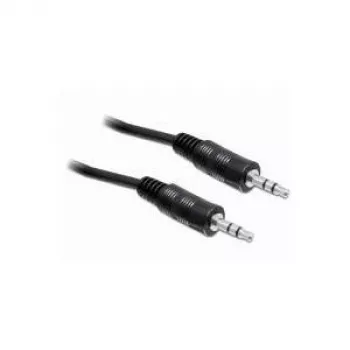Delock helikaabel 3,5 mm stereo jack isane-issane 2,5 m must 84001