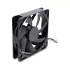 Delock aksiaalventilaator 48 V DC 120 x 120 x 25 mm 2-pin pistik must