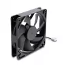 Delock aksiaalventilaator 48 V DC, 120 x 120 x 25 mm, 4-Pin PWM, must