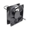Delock Axiaalventilaator 48 V DC, 120 x 120 x 38 mm 2-kontaktilise ventilaatoriühendusega, must