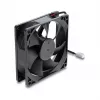 Delock Axiaalventilaator 48 V DC, 92 x 92 x 25 mm, 2-pin ventilaatori pistikuga, must