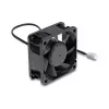 Delock Axial Ventilaator 48V DC 60x60x25mm 2-kontaktilise pistikuga, must