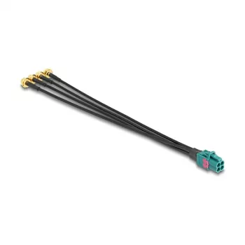 Delock kaabel Mini FAKRA Z emane quad - 4 x SMA isane 0,2 m RG-174 90283