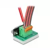 Delock D-Sub 9 emane 6-kontaktilise klemmliistu adapter koos tiibkruvide ja surunupuga 66556