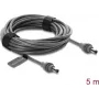 Delock DC 5,5 x 2,1 mm - DC 5,5 x 2,1 mm kaabel, ühilduv Starlink Mini-ga, 5 m hall (91825)